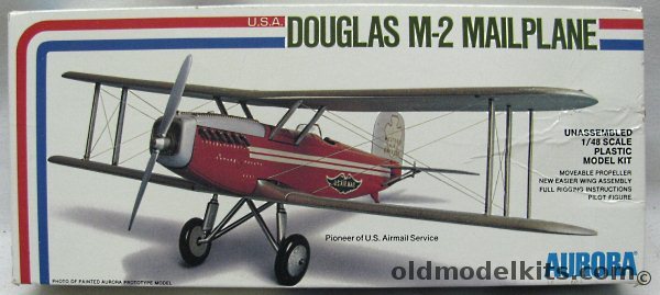Aurora 1/48 M2 Mailplane - Western Air Express (M-2), 775 plastic model kit